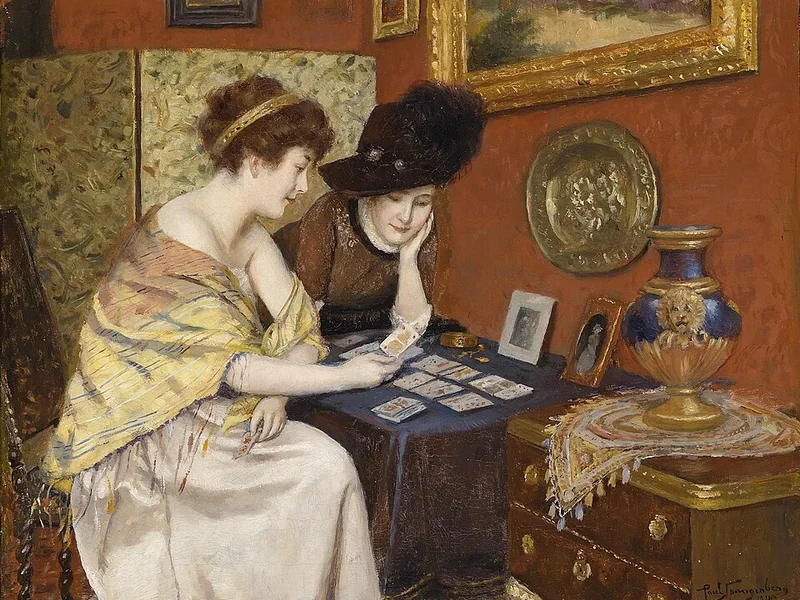 1843-Paul Spangenberg - Cosa dicono le carte, 1911